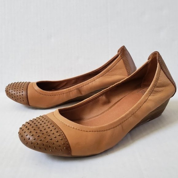 Lucky Brand Shoes - Lucky Brand Felony Studded Wedge Shoes 10